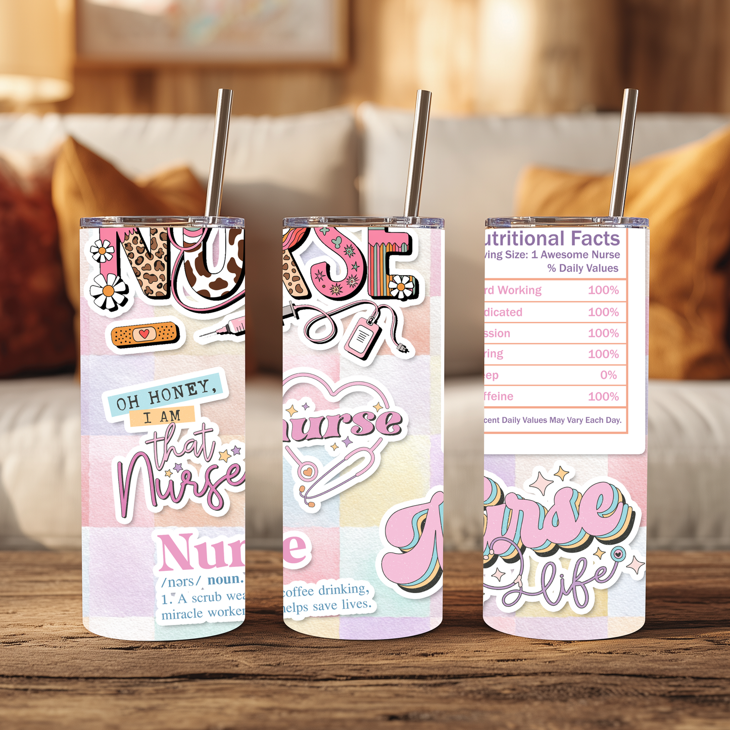 Nurse Fuel Tumbler