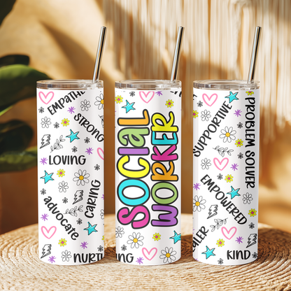 Social Worker Tumbler