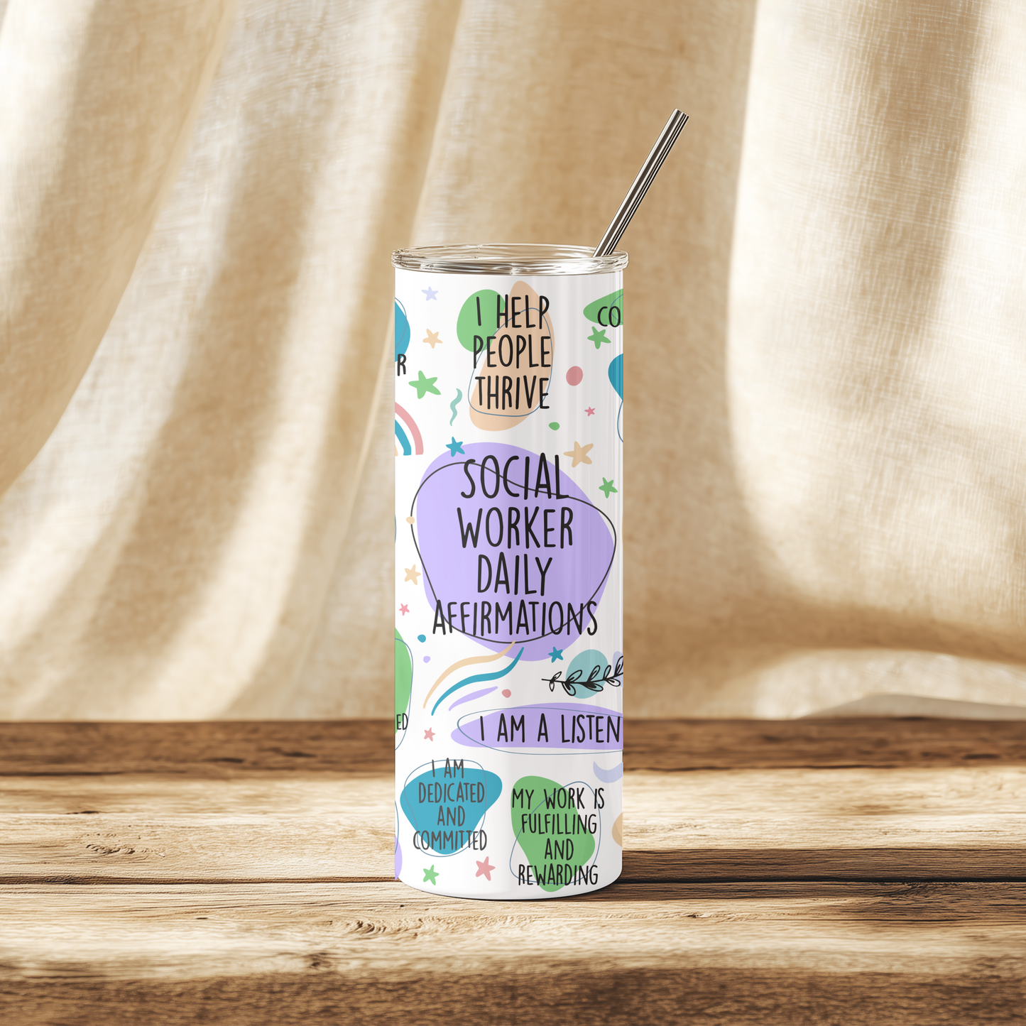 Social Worker Empowerment Tumbler